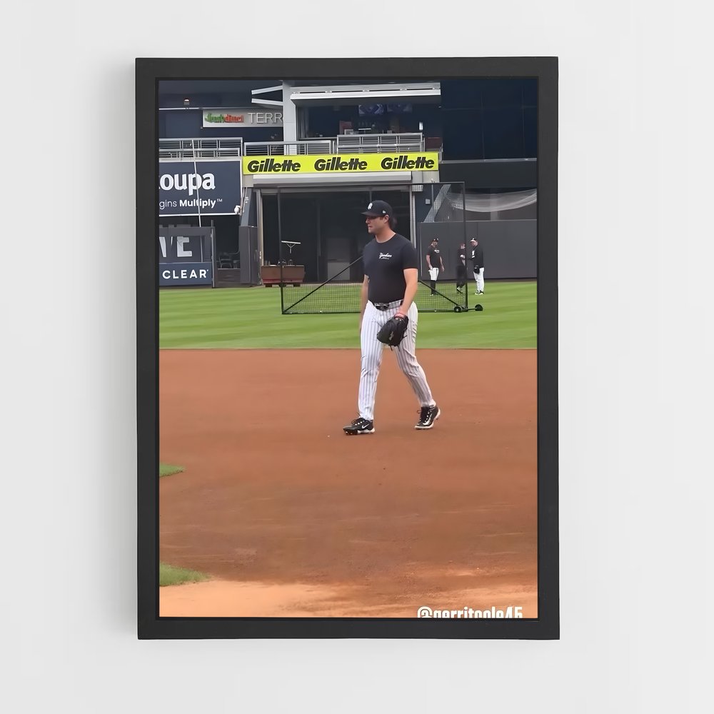 Poster Le Lanceur d'Étoiles – affiche Baseball (vue 2)